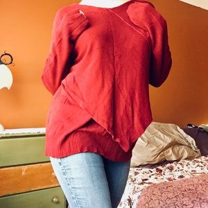 Cozy Rouge Sweater